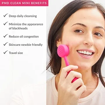 PMD Clean Mini Facial Cleansing Device with Sonic Technology