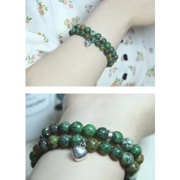 African Turquoise Healing Bracelets for Women