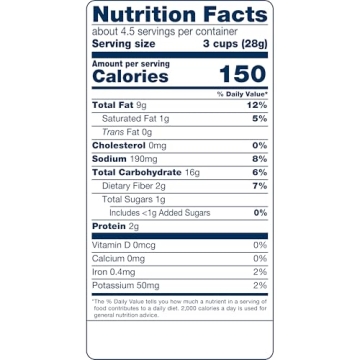 SkinnyPop Avocado Lime Gluten Free Snack 4.4oz