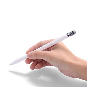 Teyomi 5-Pack Silicone Protective Accessories for Apple Pencil 1st Generation, Includes 2 Apple Penc...