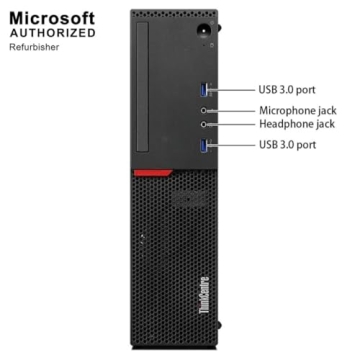 Lenovo ThinkCentre M900 Pro Desktop PC, Core i7, 8GB RAM, 256GB SSD