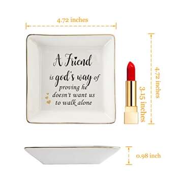 Sentimental Friend Ring Dish for Women - Home Smile