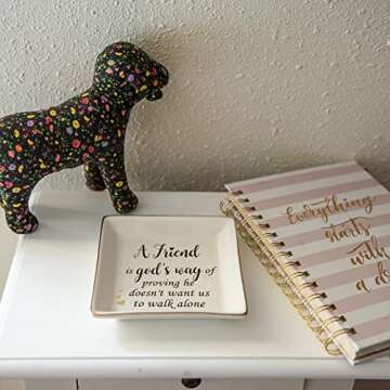 Sentimental Friend Ring Dish for Women - Home Smile