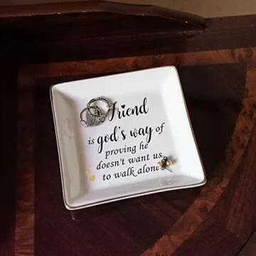Sentimental Friend Ring Dish for Women - Home Smile