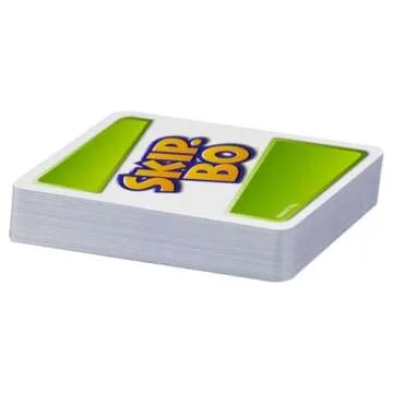Mattel Games, Skip-BO Card Games for Ages +7, Card sequencying Family Game from UNO Creators, 52370, Display