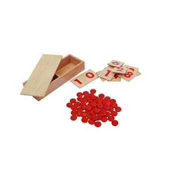 Interactive Montessori Math Cards & Counters for Kids