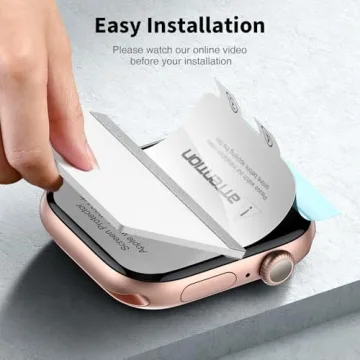 LK 6 Pack for Apple Watch Series 10 Screen Protector 42mm - Anti-Scratch, Self-Healing Soft TPU Screen Protector for Apple Watch 42mm, Bubble Free, HD Transparent, Touch Sensitive