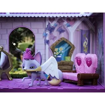 Animal Jam Princess Castle Den & Fancy Fox Playset