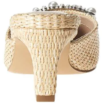 The Drop Women's Skylar Buckle Mule - Fashion Forward Comfort