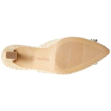 The Drop Women's Skylar Buckle Mule - Fashion Forward Comfort