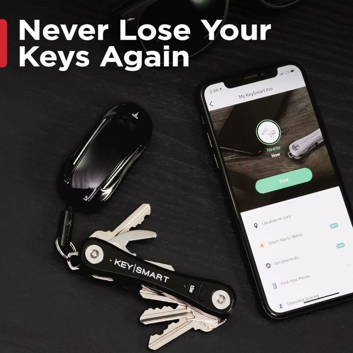 KeySmart Pro: Compact Key Organizer & Bluetooth Finder