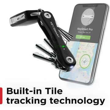 KeySmart Pro: Compact Key Organizer & Bluetooth Finder