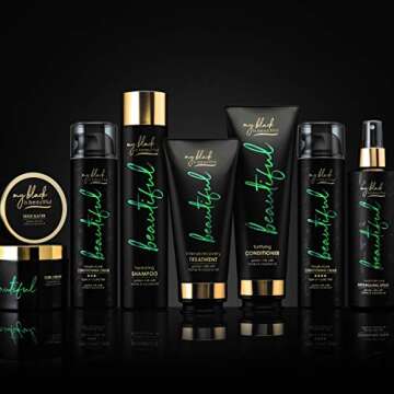 My Black is Beautiful Curl Cream, 7.6 fl oz - Sulfate Free for Curly Hair