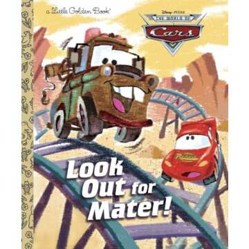 Look Out for Mater! A Fun Little Golden Book Adventure for Kids