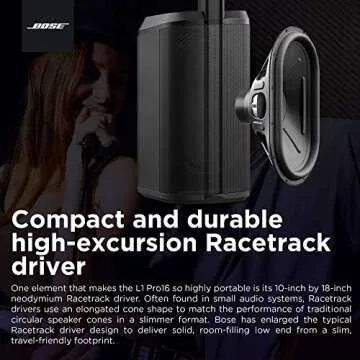 Bose L1 Pro16 Portable PA System with Bluetooth Streaming