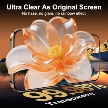 BossKiss iPhone 17 Pro Max Screen Protector - 2 Pack