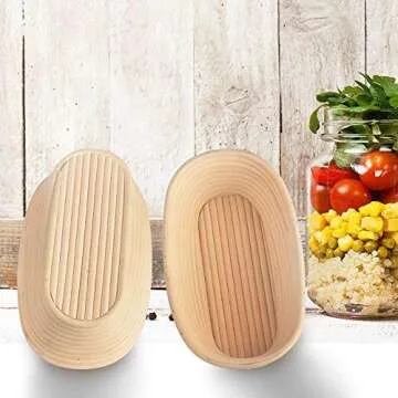 Haneye 10" Proofing Basket - Sourdough & Artisan Baking