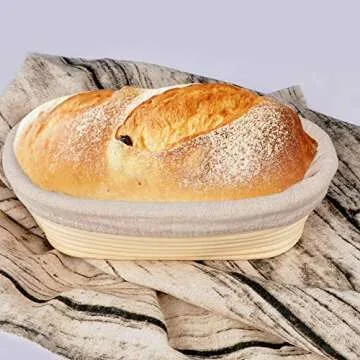 Haneye 10" Proofing Basket - Sourdough & Artisan Baking