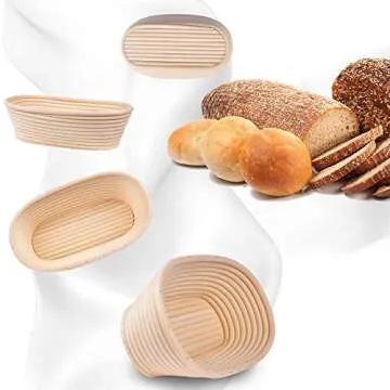 Haneye 10" Proofing Basket - Sourdough & Artisan Baking