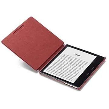 Stylish Merlot Leather Cover for Kindle Oasis