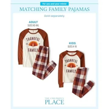 Family Matching Christmas Pajama Sets in Cotton 5T