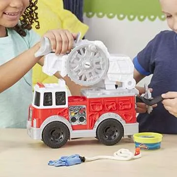 Play-Doh E6103EU5 PD FIRE Truck, Multicolour