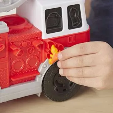 Play-Doh E6103EU5 PD FIRE Truck, Multicolour