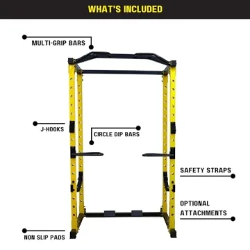 HulkFit Pro Series Power Cage for Home Gyms
