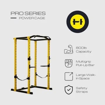 HulkFit Pro Series Power Cage for Home Gyms