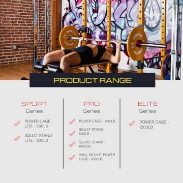 HulkFit Pro Series Power Cage for Home Gyms