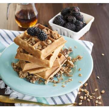 NordicWare 15040 Cast Aluminum Stovetop Belgium Waffle Iron