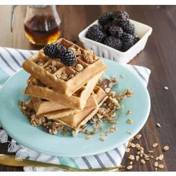 NordicWare 15040 Cast Aluminum Stovetop Belgium Waffle Iron