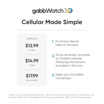 Gabb Watch 3E Series - Kids Smart Watch with GPS