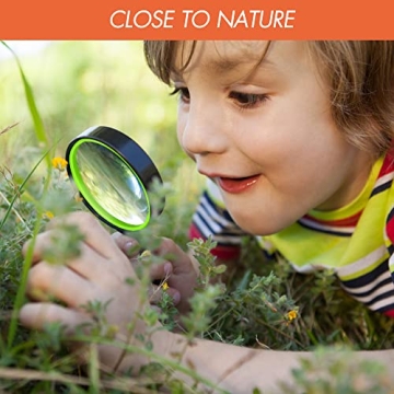 Leffis 10X Magnifying Glass for Everyday Use and Exploration