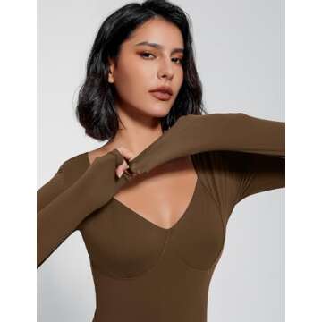 Avidlove Women's Long Sleeve Bodysuit for Every Occasion