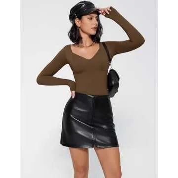 Avidlove Women's Long Sleeve Bodysuit for Every Occasion