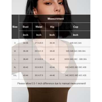 Avidlove Women's Long Sleeve Bodysuit for Every Occasion