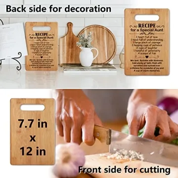 Gifts for Aunt: Custom Cutting Boards & Birthday Ideas