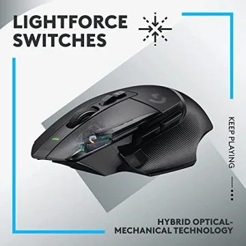 Logitech G502 X Lightspeed Gaming Mouse - Wireless & Precise
