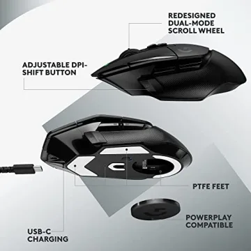 Logitech G502 X Lightspeed Gaming Mouse - Wireless & Precise