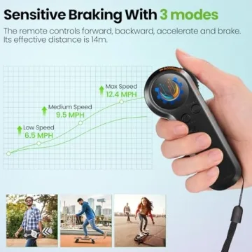 Caroma 350W Electric Skateboard - Speed & Fun on Wheels