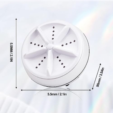 3-in-1 Mini Ultrasonic Washing Machine for Travel
