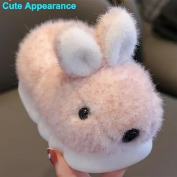 Cozy Bunny Slippers for Toddler Boys and Girls - Perfect for Play