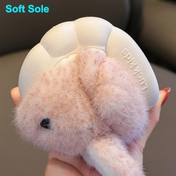 Cozy Bunny Slippers for Toddler Boys and Girls - Perfect for Play