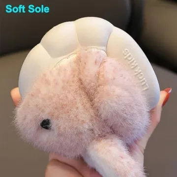 Cozy Bunny Slippers for Toddler Boys and Girls - Perfect for Play