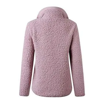 AQOTHES Womens Casual Sherpa Pullover for Cozy Winter Style
