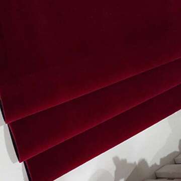 Self Adhesive Velvet Flock Contact Paper Liner for Jewelry Drawer 17.7" x 117" Craft Fabric Peel and...