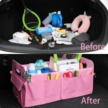 AOKJOY Car Trunk Organizer for Neat Vehicle Storage