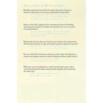 Business Class: Etiquette Essentials for Success at Work