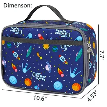 Durable FlowFly Kids Lunch Box for School & Outings.